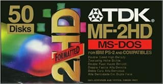 TDK 50-pack 8.9cm Floppy Discs Preformatted for PC