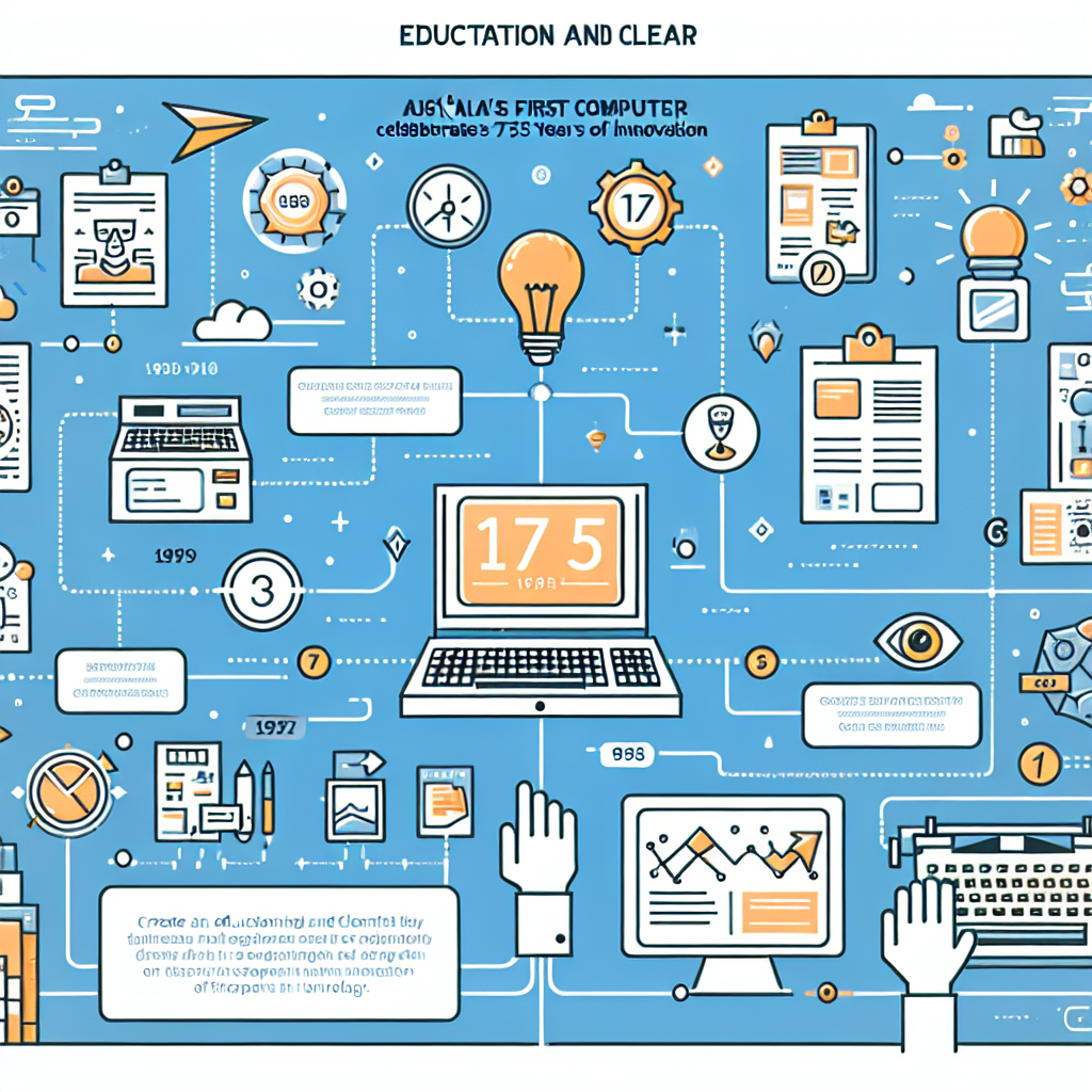 Infographic for Australia's First Computer CSIRAC Celebrates 75 Years of Innovation